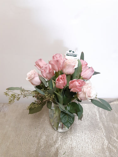 Bouquet de Tulipes roses