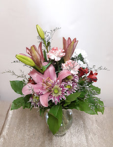Bouquet champêtre "Rosée des champs"